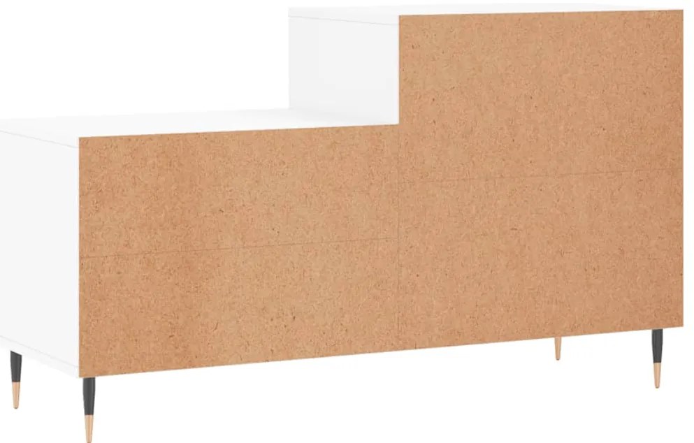 Sapateira 102x36x60 cm derivados de madeira branco brilhante