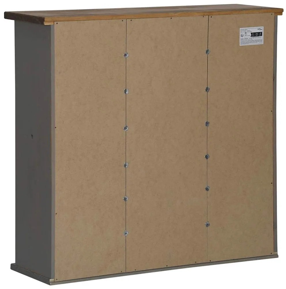 Armário suspenso HALDEN 2 portas de correr 75x22,5x70 cm Pinho