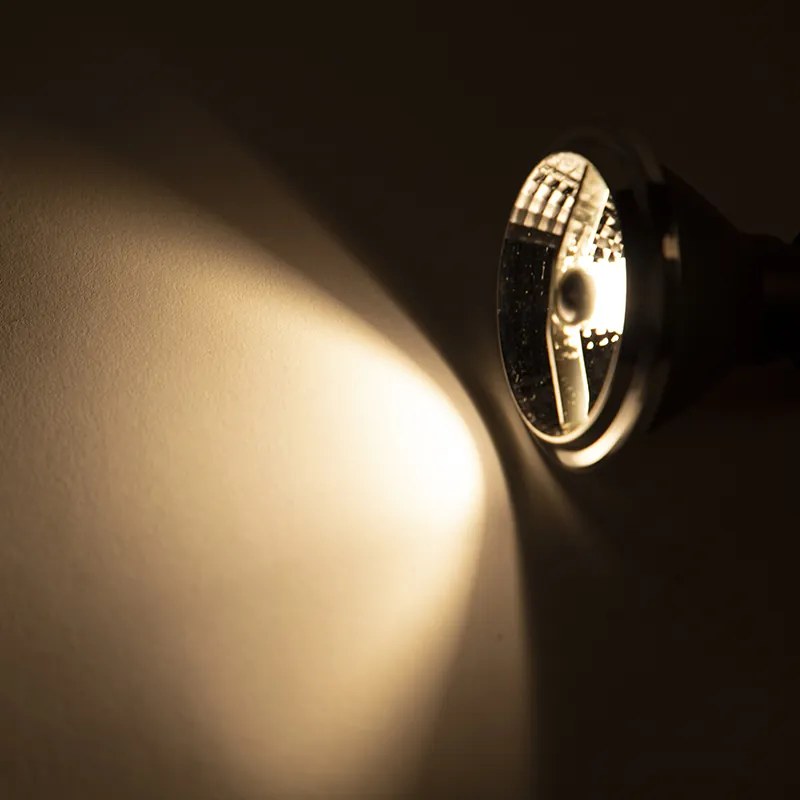 Conjunto de 5 Lâmpadas LED GU10 AR70 6W 380lm 3000K