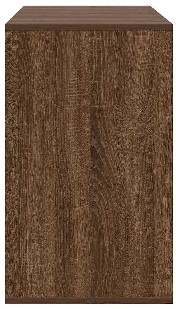 Sideboard Castanho Carvalho 120x41x75 cm Madeira engenheirada