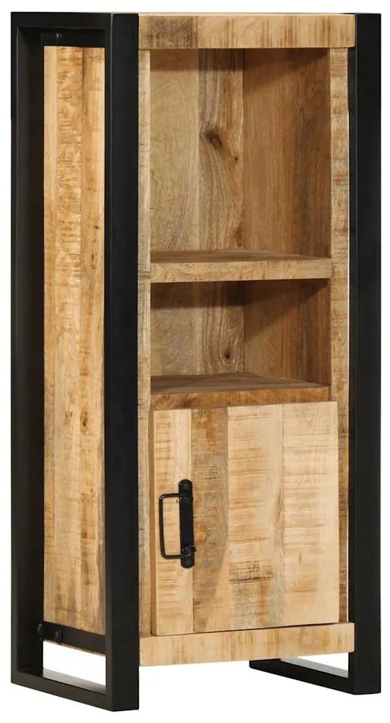 Armário de casa de banho 40x30x90 cm mangueira maciça áspera