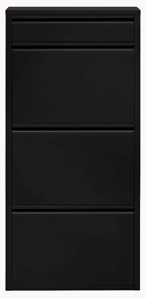 Sapateira de parede com compartimentos rebatíveis Caruso