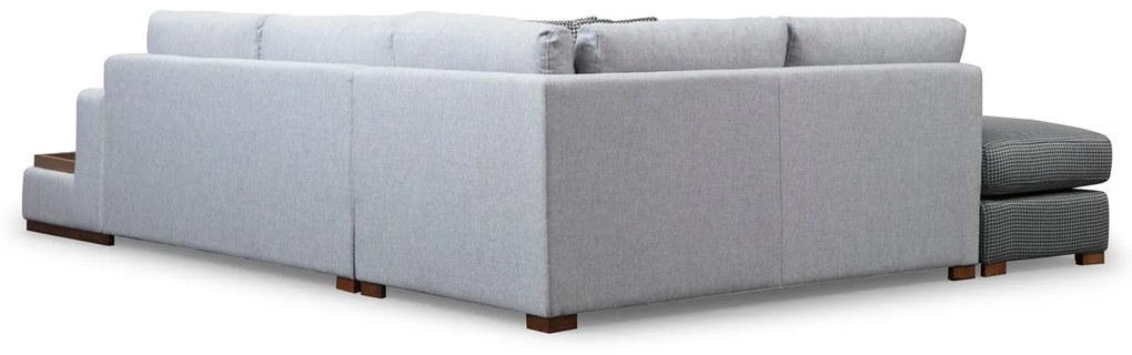 Sofá de Canto Loop – Cinzento Claro – 246 cm x 308 cm