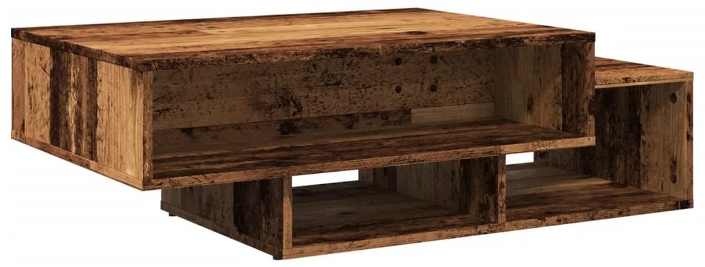 Mesa de centro 105x55x32 cm deriv. de madeira madeira velha