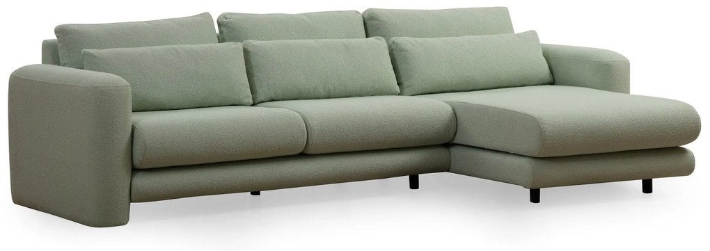 Sofá de Canto Lily – Verde – 290 x 165 cm