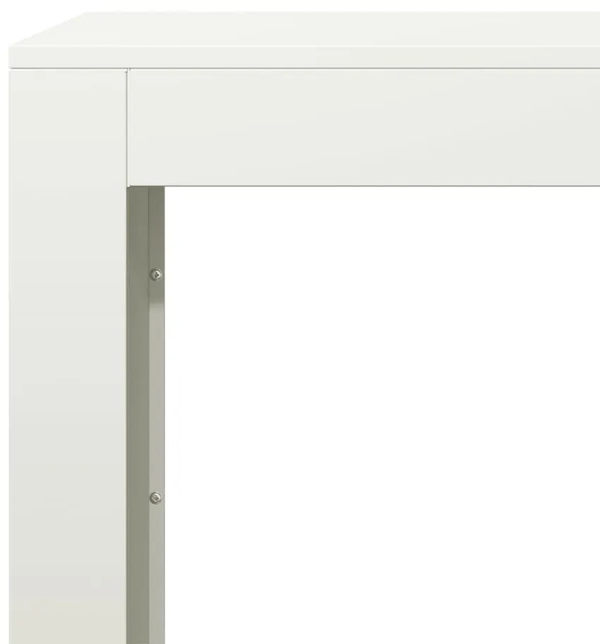 Suporte para lenha 60x40x80 cm aço branco