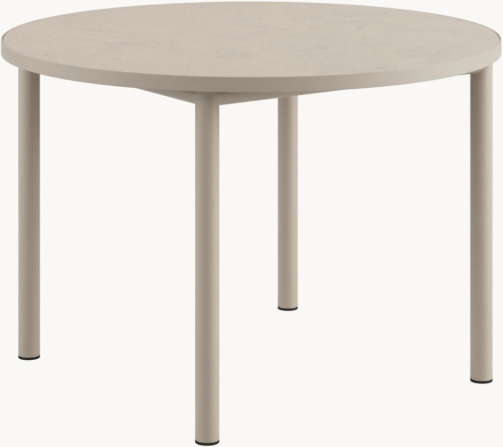 Mesa de jardim redonda com tampo em cerâmica Kirra
