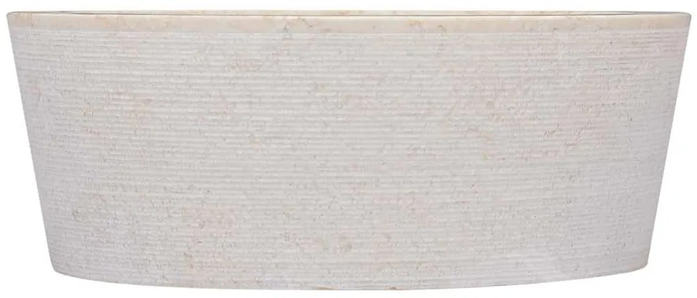 Lavatório Ø40x15 mármore cor creme