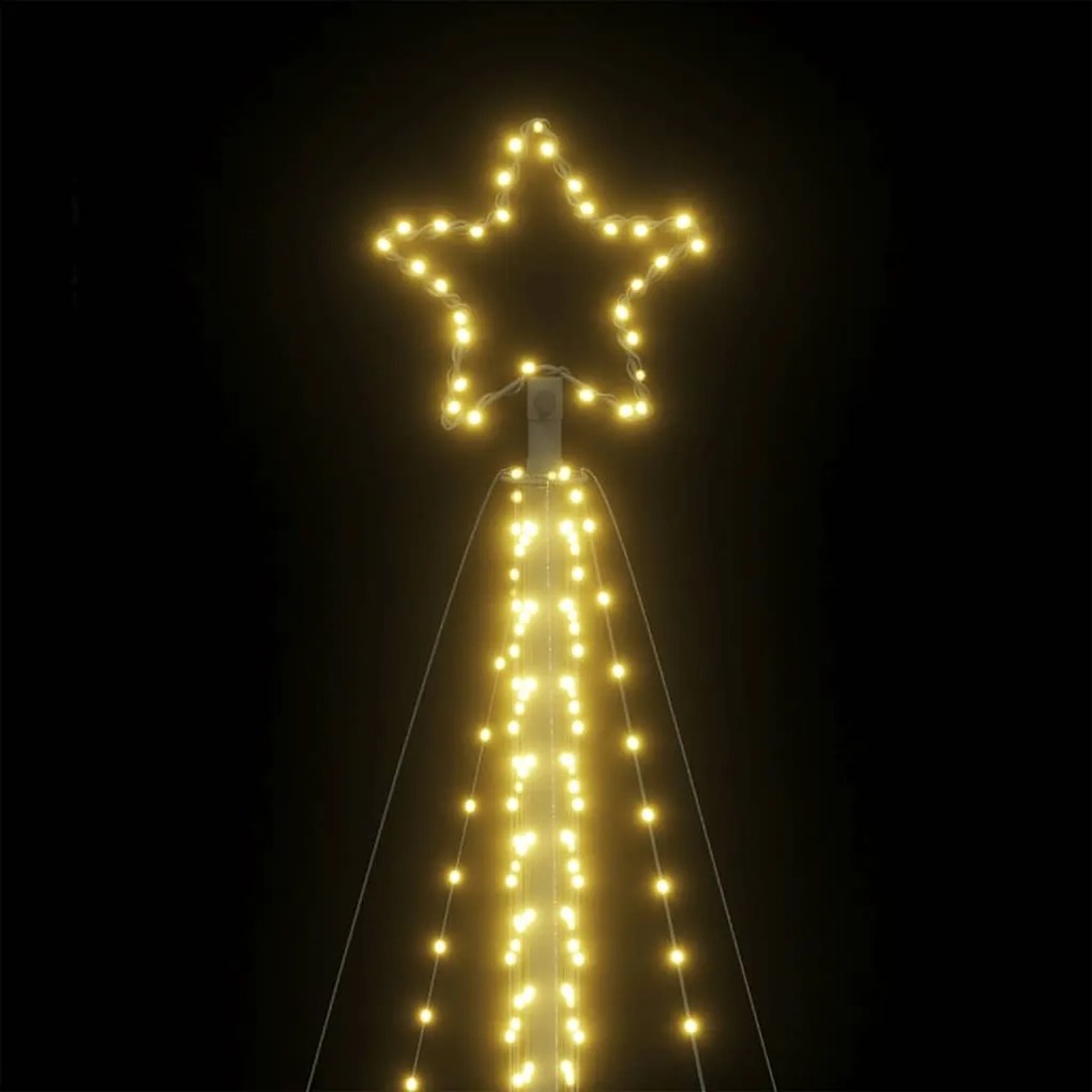 LED Árvore de Natal 789 LEDs Branco Quente 476 cm