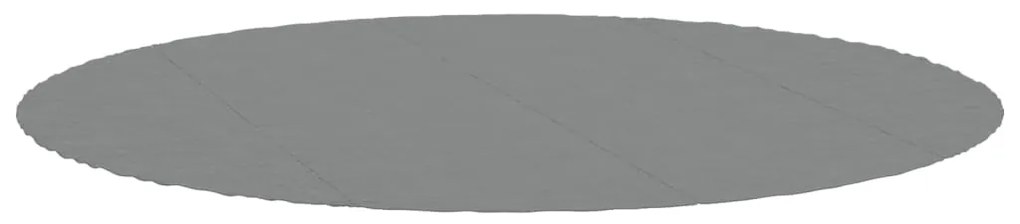 Pano para chão de piscinas Ø458 cm poliéster geotêxtil cinza