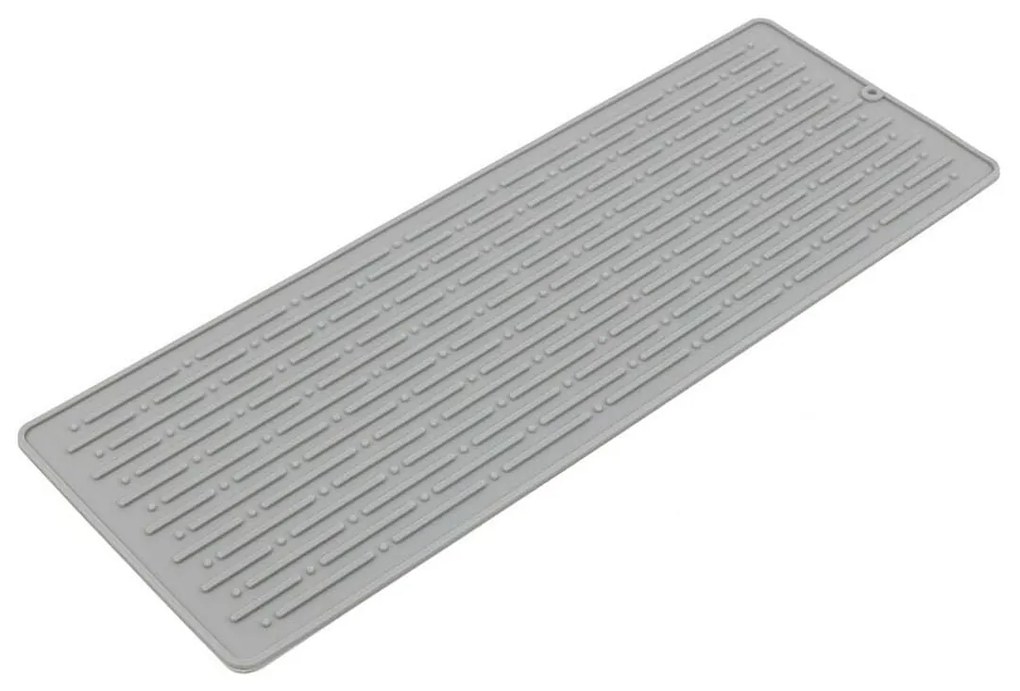 Escorredor de Silicone Quttin Cinzento 40,5 x 14,5 cm