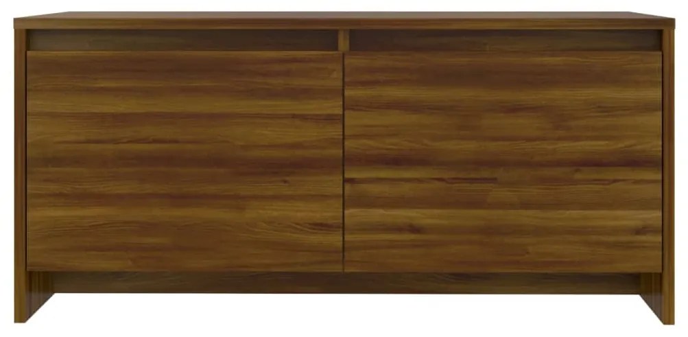 Mesa de centro derivados de madeira carvalho castanho