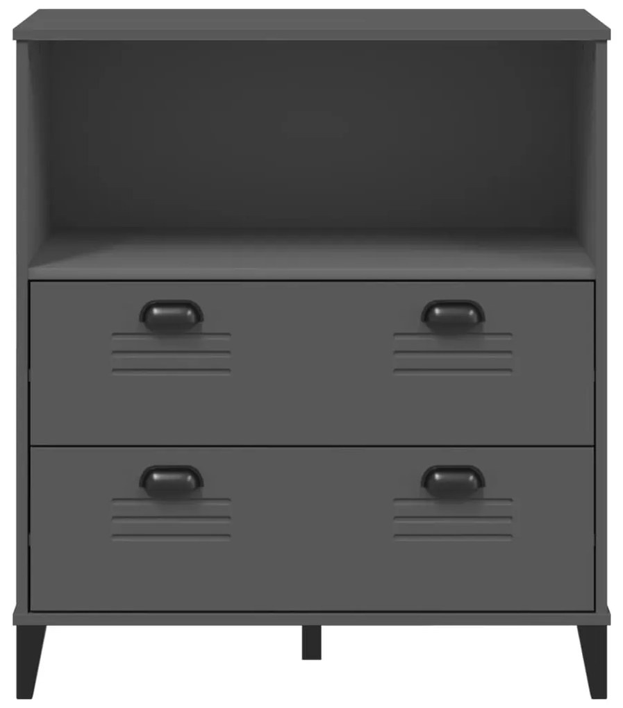 Estante VIKEN 80x40x90 cm derivados de madeira antracite