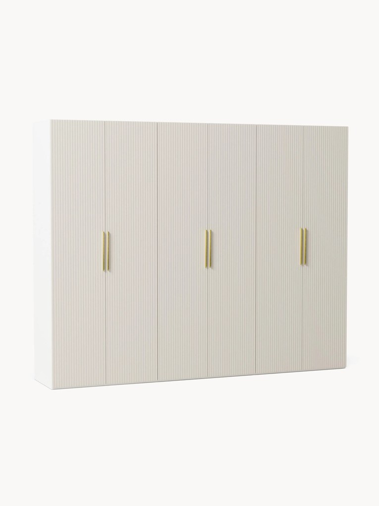 Roupeiro modular com porta giratória Simone, L 300 cm, vários tamanhos