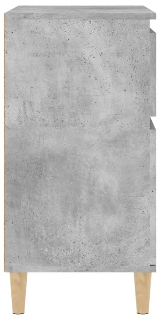 Aparador 60x35x70 cm derivados de madeira cinzento cimento