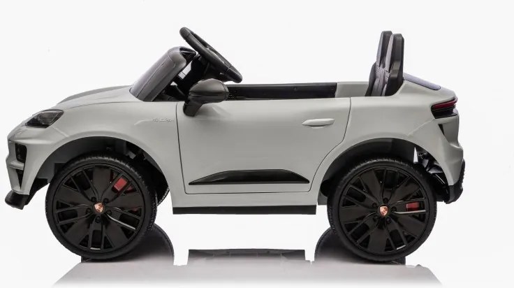 Carro ELÉTRICO INFANTIL Porsche Macan 12v Cinzento