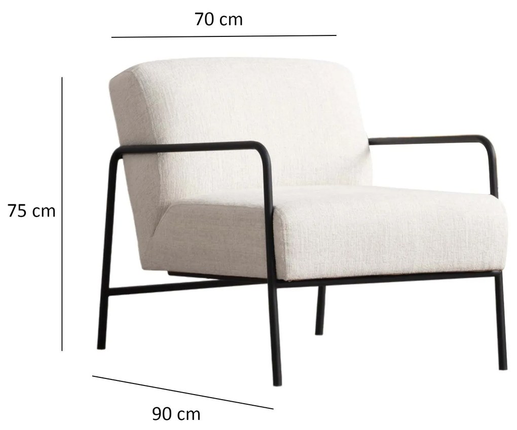 Cadeira Wing Eti – Branco – 70x90x75 cm