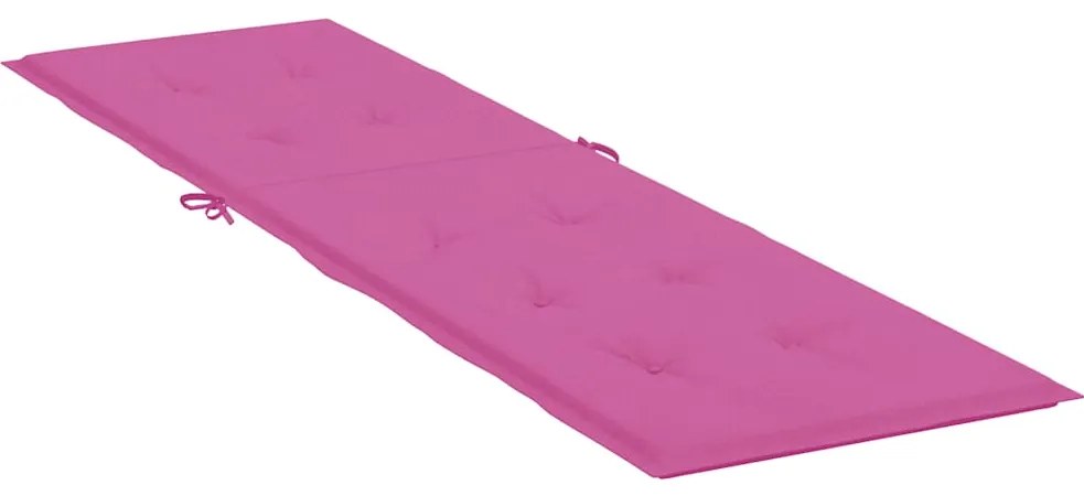 Almofadão p/ cadeira de terraço tecido oxford rosa