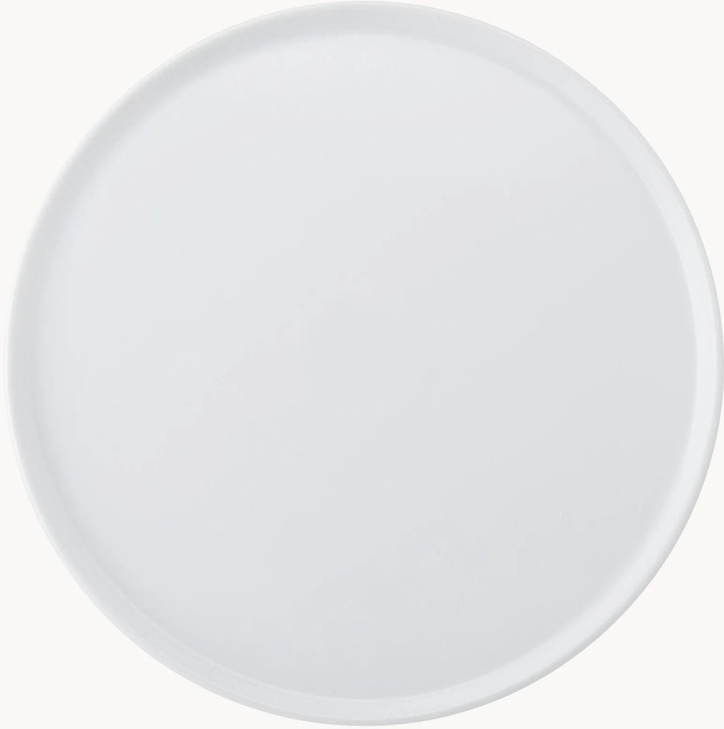 Prato marcador grande de porcelana Chalk