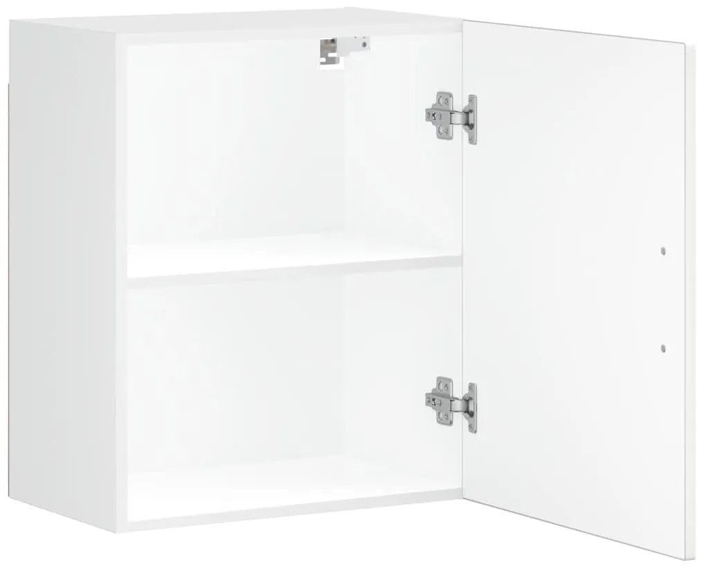 Armários parede cozinha 2 pcs Porto madeira engenheirada branca