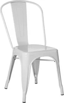 Pack De 4 Cadeiras De Jantar Empilháveis Lix Branco - Sklum