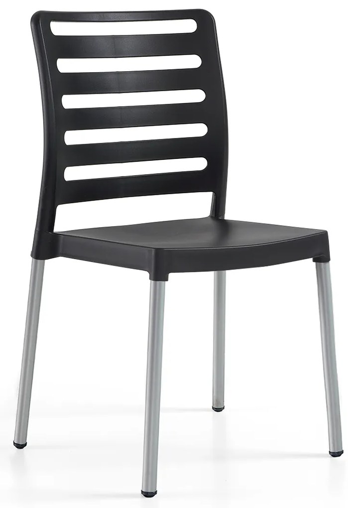 Cadeira Diva Pack 20 Unid. - Preto