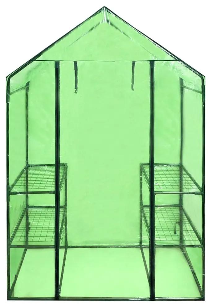 Estufa com acesso Greenhouse com 4 Prateleiras