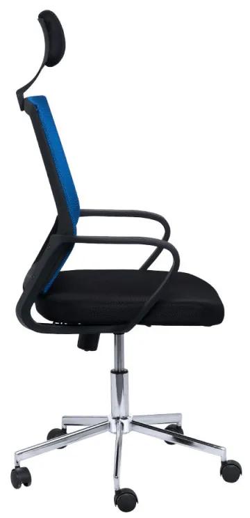 Cadeira Solium - Azul e Preto