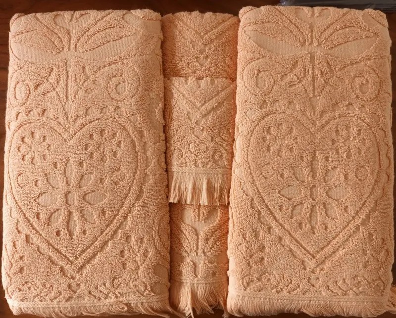 Toalhas de banho jacquard - 550 gr/m2 - 100% algodão