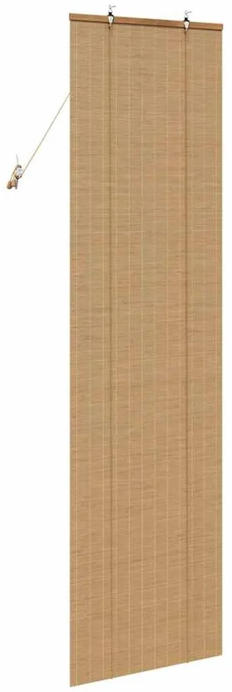 Persianas e Sombras de Janela Marrom Claro 60 x 220 cm Bambu