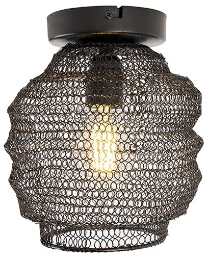 Candeeiro de teto oriental preto - Nidum Bene