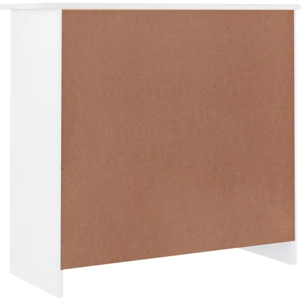 Aparador ALTA 77x35x73 cm madeira de pinho maciça branco