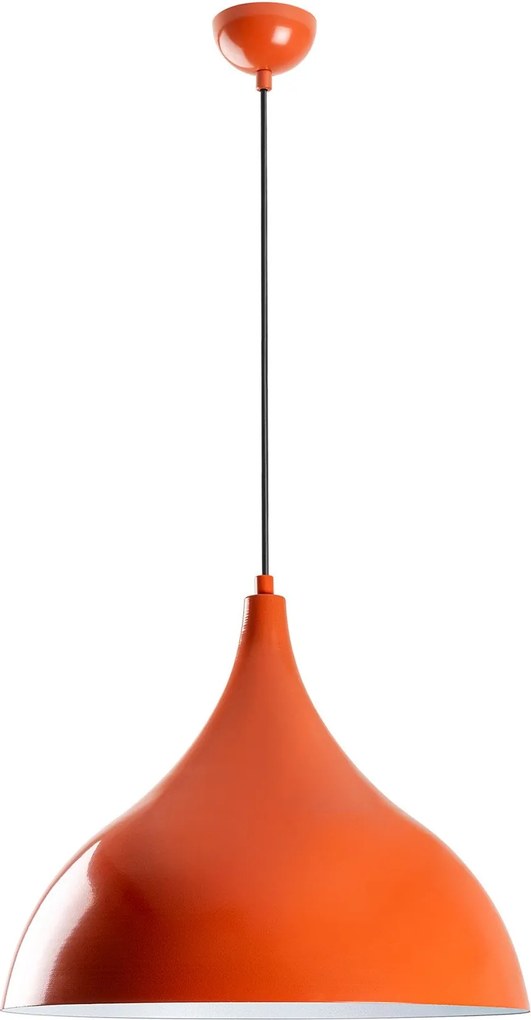 Candeeiro de Teto Bitlisim – Laranja – Ø41 h:35 cm