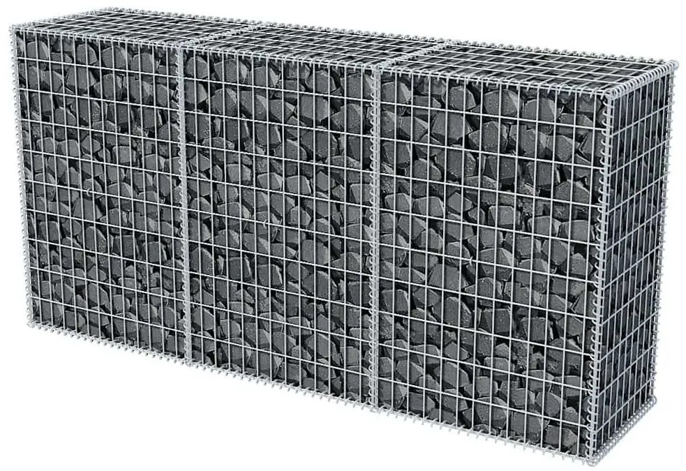 Cesto gabião aço galvanizado 200x50x100 cm
