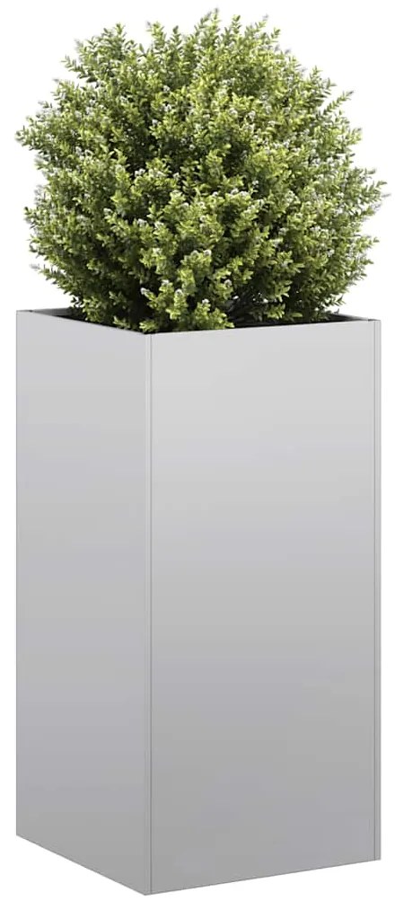 Planter 40x40x80 cm aço galvanizado