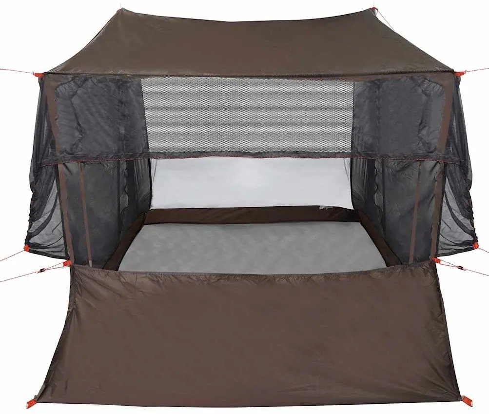 Tenda de carro para 2 pessoas impermeável castanho
