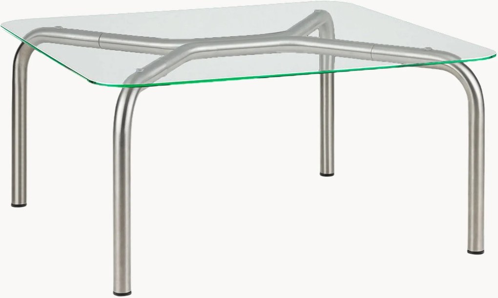 Mesa de centro com tampo de vidro Uku