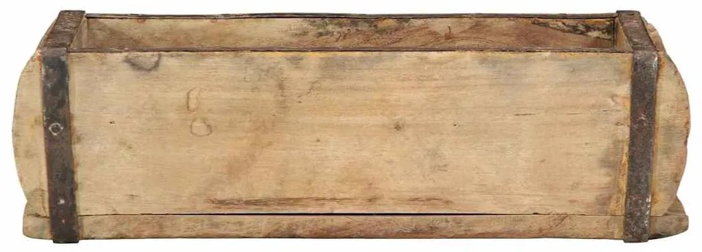 Bandejas vidaXL 4 pcs 30x15x9 cm Madeira Sólida Reciclada