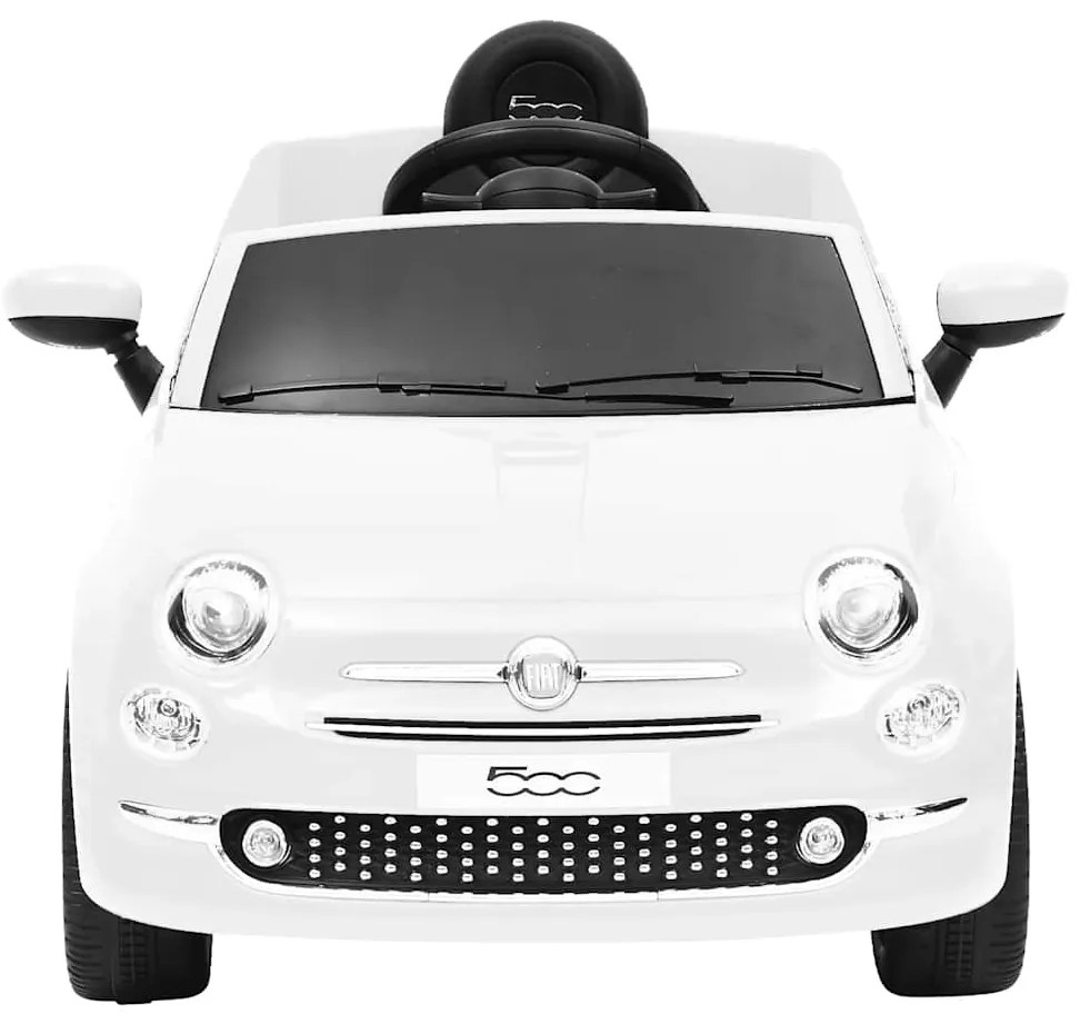 Carro elétrico de criança Fiat 500 branco