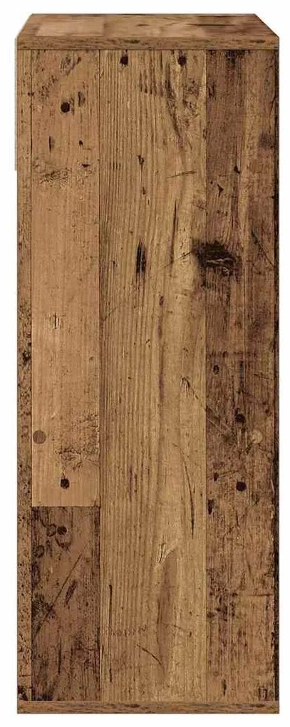 Estante madeira velha66x31x80 cm derivados de madeira