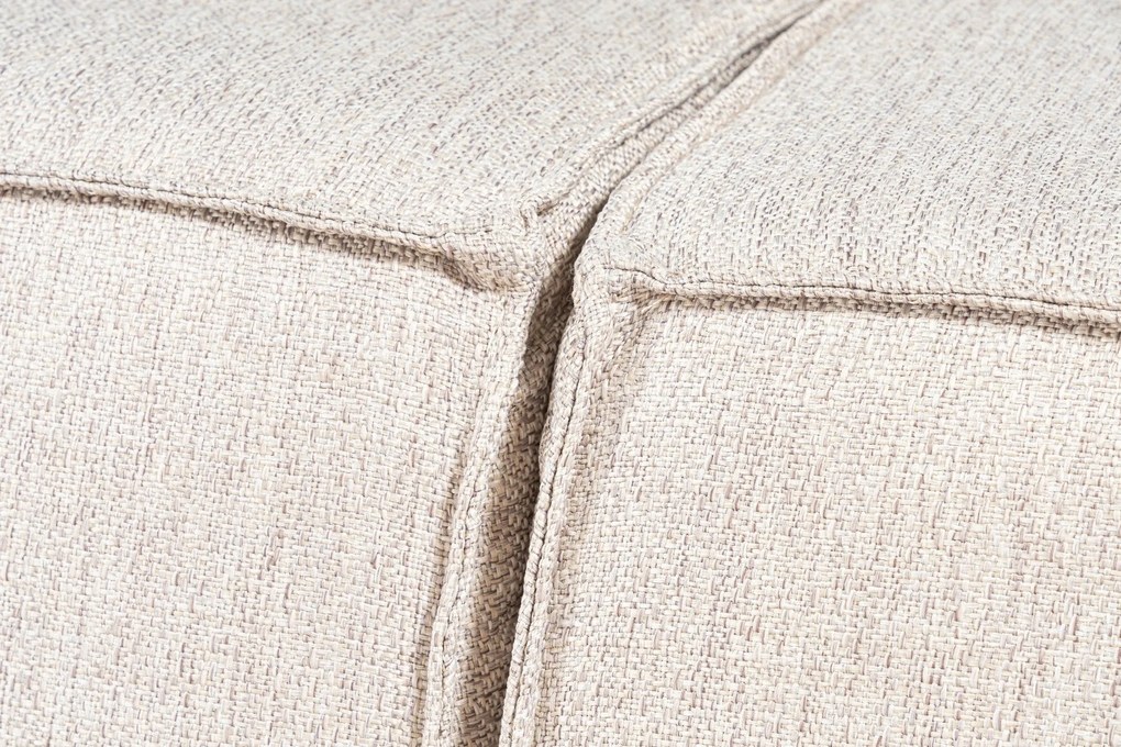 Sofá de 2 Lugares Lora – Castanho Claro – 220x108x65 cm