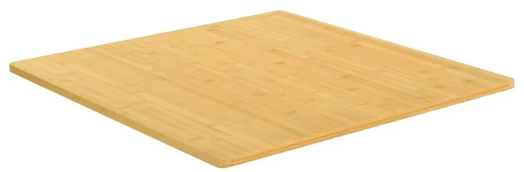 Tampo de mesa 80x80x1,5 cm bambu