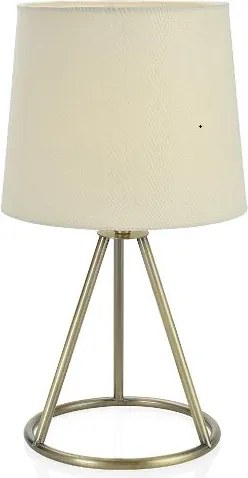 Candeeiro de Mesa em Bronze Ø28 x 50,5 cm