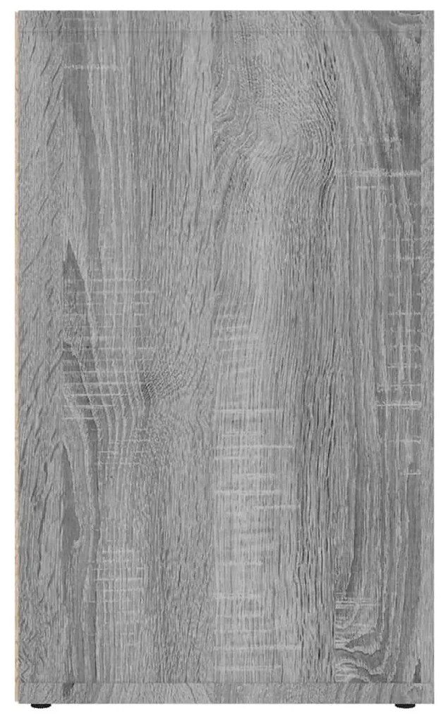 Sapateira 52,5x30x50 cm sonoma cinzento