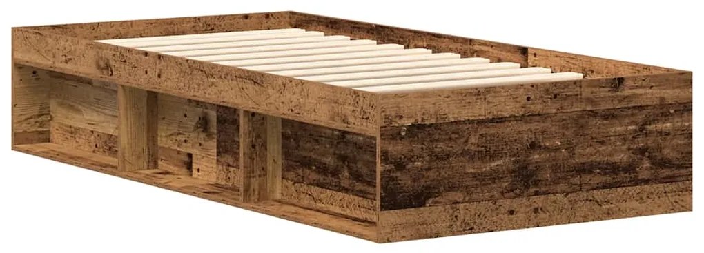 Estrutura de cama sem colchão 100x200cm derivados de madeira