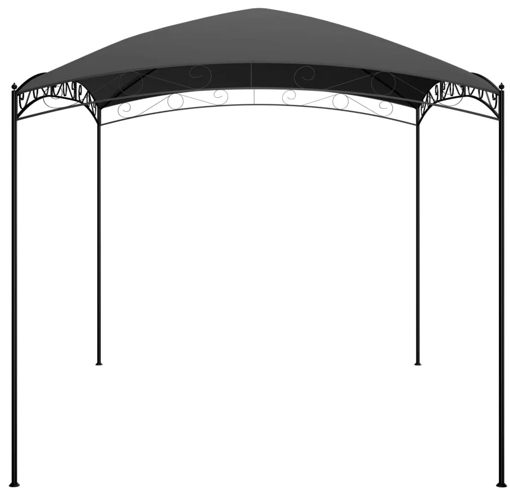Gazebo 3x4x2,65 m 180 g/m² antracite
