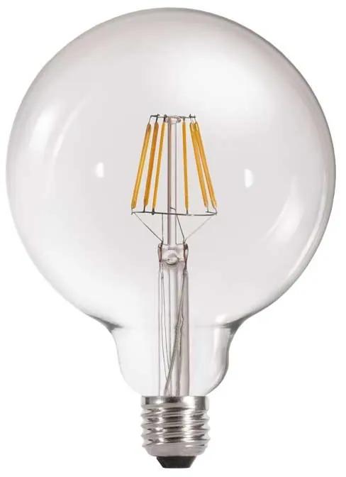 E27 Light Bulb G125 Globe 6W 2700K