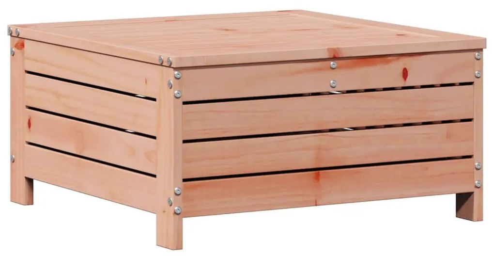 5 pcs conj. lounge jardim com almofadões madeira douglas maciça