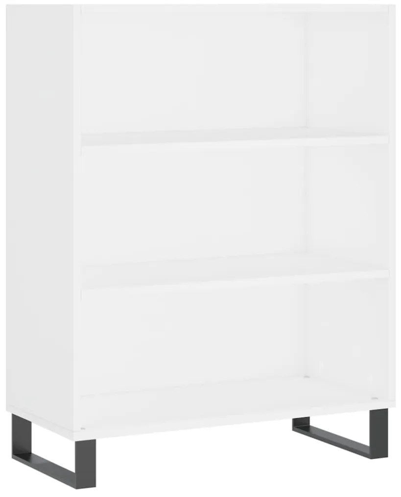 Armário alto 69,5x34x180 cm derivados de madeira branco