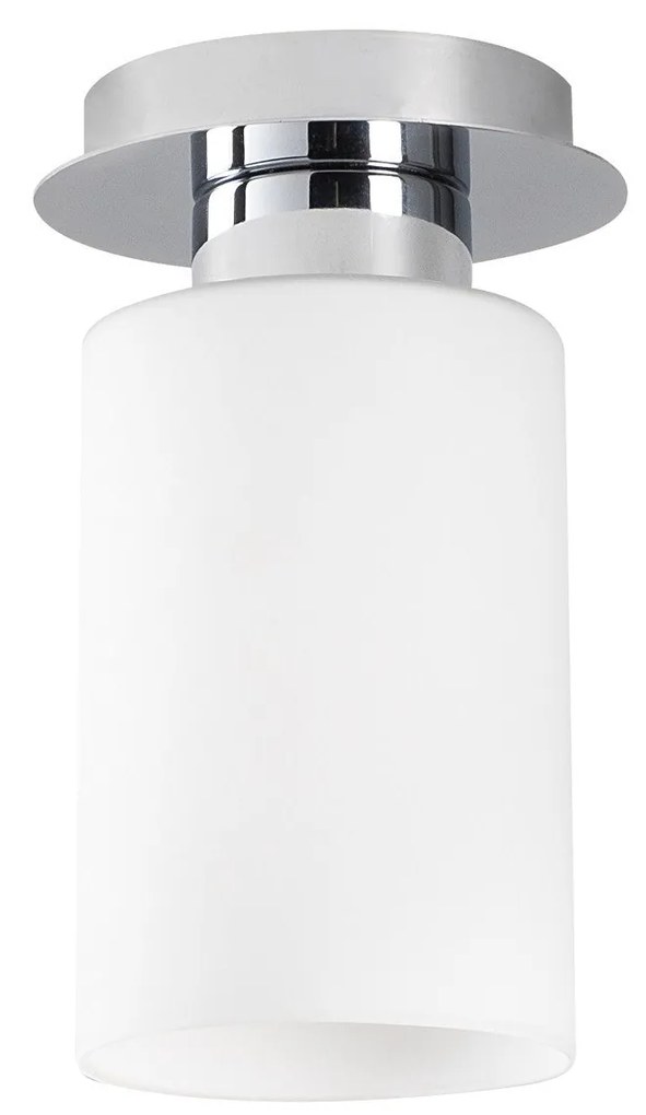 Candeeiro de Parede Balcova – Prateado – Diâmetro 12 cm, Altura 19 cm